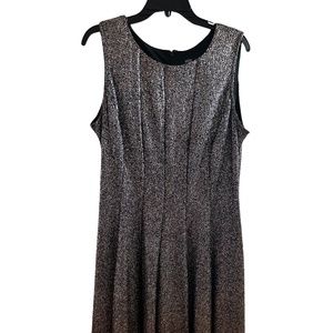 Silver to Gold Ombré Dress